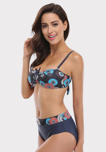 Benvi Floral Brazilian Swimsuit