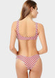 Eligia High Cut Plaid Bikini