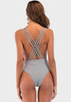 Dives Braided Strap Cross Back One Piece