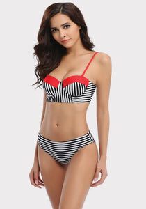 Vega Striped Style Swimsuit