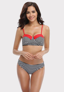 Vega Striped Style Swimsuit