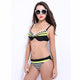 Necia Striped Low Waist Swimsuit